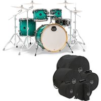 Mapex Armory 22 Rock Fusion 5pc Shell Pack w/Bag Set Jade Stone Burst