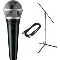 Shure PGA48 Cardioid Dynamic Vocal Microphone Bundle
