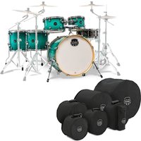 Mapex Armory 22 LA Fusion 6pc Shell Pack w/Bag Set Jade Stone Burst