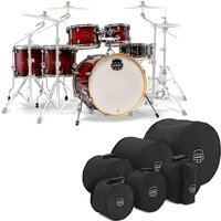 Mapex Armory 22 LA Fusion 6pc Shell Pack w/Bag Set Red Onyx Burst