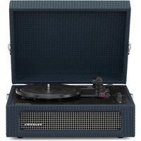Crosley Voyager Portable Turntable with Bluetooth Out Navy