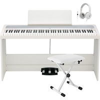 Korg B2+ Digital Piano with Stand Package White