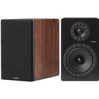 Elipson Prestige Facet II 8B Bookshelf Speakers (Pair) Black Matt / Walnut