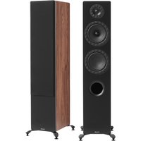 Elipson Prestige Facet II 14F Floorstanding Speakers (Pair) Black Matt / Walnut