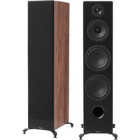 Elipson Prestige Facet II 24F Floorstanding Speakers (Pair) Black Matt / Walnut