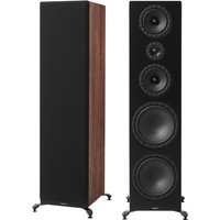Elipson Prestige Facet II 34F Floorstanding Speakers (Pair) Black Matt / Walnut