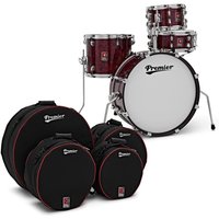 Premier Artist Heritage 20" 4pc Shell Pack Burgundy Pearl & Soft Case Set