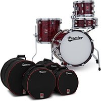 Premier Artist Heritage 16" 4pc Shell Pack Burgundy Pearl & Soft Case Set