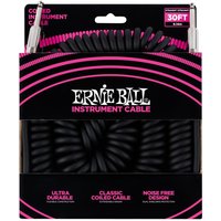 Ernie Ball P06434 Flex 10ft Straight-Straight Cable Black