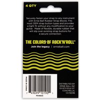 Ernie Ball P05624 Strap Blocks Pack Of 4 Cream