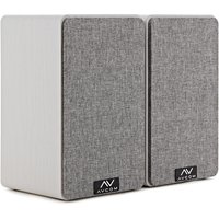 AVCOM 5" Bookshelf Speaker Pair White