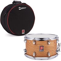 Premier Artist 14" x 8" Birch Snare Drum Antique Ash & Soft Case