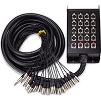 Studiospares 16 XLR/4 Jack Stage Box & Snake 8m