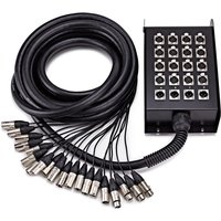 Studiospares 16/4 XLR Stage Box & Snake 8m