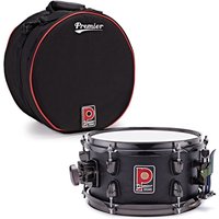Premier Artist 10" x 5.5" Birch Snare Drum & Soft Case Stealth Black