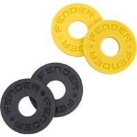 Fender Strap Blocks Third Man Records 2 x Black and 2 x Yellow