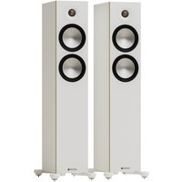 Monitor Audio Bronze 300 7G Floorstanding Speakers (Pair) White