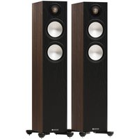 Monitor Audio Bronze 300 7G Floorstanding Speakers (Pair) Walnut