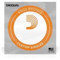 DAddario BW030 80/20 Bronze Wound Single String 30