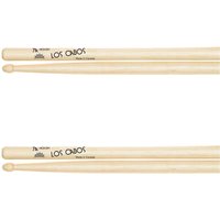 Los Cabos 7A Hickory Wood Tip Drumsticks 2 Pair Pack