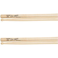 Los Cabos Concert Maple Wood Tip Drumsticks 2 Pair Pack