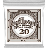 Ernie Ball 1422 Earthwood 80/20 Bronze Acoustic Single String 22