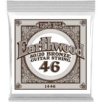 Ernie Ball 1446 Earthwood 80/20 Bronze Acoustic Single String 46