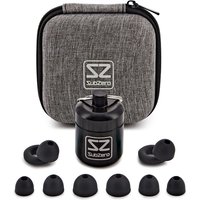 SubZero Pro Concert Earplugs with Case Black
