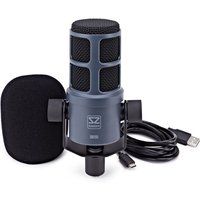SubZero DB20U Dynamic USB/XLR Podcast Microphone
