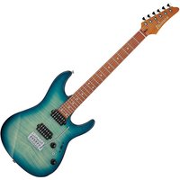 Ibanez AZ24S1F Transparent Turquoise Burst - Nearly New