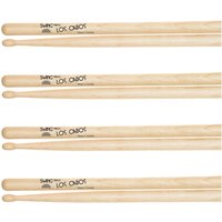 Los Cabos Swing Maple Wood Tip Drumsticks 4 Pair Pack