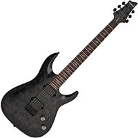 Schecter Omen Elite-6 See Thru Black Gear4music Exclusive