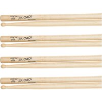 Los Cabos Concert Maple Wood Tip Drumsticks 4 Pair Pack