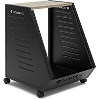 Trojan Pro Teneo 13U Wheeled Studio Rack Unit Ash