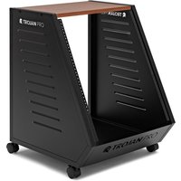 Trojan Pro Teneo 13U Wheeled Studio Rack Unit Cherry