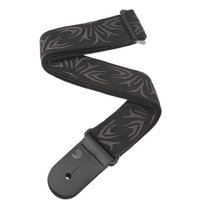 Daddario Woven Guitar Strap Black/Grey Tattoo