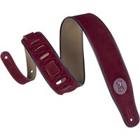 Levys Mss3 Burgundy Suede Guitar Strap