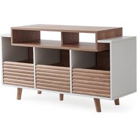 Norstone Oslo Vinyl 1200 Cabinet White / Clear Oak