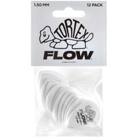 Dunlop 558P Tortex Flow Pick 1.5mm White (12 Pack)
