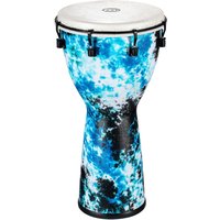 Meinl Percussion 10 Alpine Series Djembe Synthetic Head Galactic Blue Tie Dye