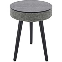 AVCOM Speaker Table with Bluetooth Black