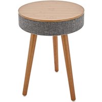 AVCOM Speaker Table with Bluetooth Oak