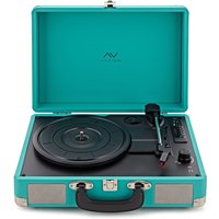 AVCOM Suitcase Turntable with Bluetooth Green