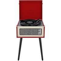 AVCOM Standing Turntable with Bluetooth Red