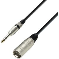 Adam Hall 3 STAR Balanced XLR (M) to TRS 1/4" Jack Cable 6m