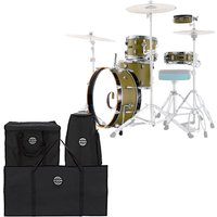 Dixon Drums Little Roomer 20 5pc Shell Pack w/Bags Olive Green