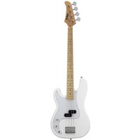 Antiquity AQ-L Left-handed Bass Guitar White - Ex Demo