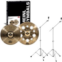 Meinl Pure Alloy Custom Crash Cymbal Set & Gibraltar Rock Boom Stands