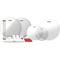 Evans G2 Clear Standard Tom Pack & 14" HD Dry Snare TuneUp Kit