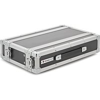 Trojan Pro 2U Heavy-Duty Shallow Rack Flight Case